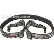N 40 Slim (1 ) Soft Camera Strap with Quick Release   Silver Flames