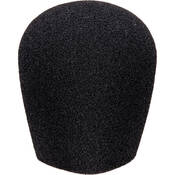 300 Series Replacement Windscreen   1 3 8  Inside Diameter   Black   will fit Select AKG, Audio Technica, Beyerdynamic, Shure, Sennheiser and Crown Microphones