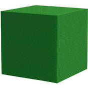 12  Cornerfill Cube (Kelly Green)   12  x 12  x 12  Cube Shaped Studiofoam Corner Acoustic Absorber   Two Pieces