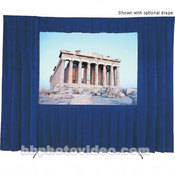 Truss Complete Screen Kit for Fast Fold Portable Rear Projection Screen   8 6  x 11    168  Diagonal   Square Format   DA Tex