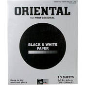 Seagull Select VC FB  Warm Tone Black & White Variable Contrast Double Weight Smooth Glossy Paper 20 x 24  10 Sheets