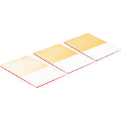 4x6  Coral Graduated Resin Filter Set (2, 4 & 6) Hard Edge