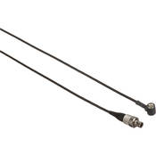 Right Angle Lavalier Cable for ME102 ME104 ME105 Lavalier Mic Capsules with 3 pin Lemo for 3000 & 5000 Series Transmitters (Black)
