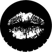 Standard Steel Gobo #7219   Lips   Size E 37.5mm