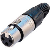 NC3FX Female 3 Pin XLR Connector