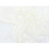 Showcloth   47 x 330  Bolt   White Iridescent