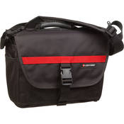 MB1606 Digital Messenger Bag   for Digital SLR Camera with 2 3 Zoom Lenses, Flash and Accessories (Black)