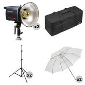 PowerLight DR UV Two Monolight Kit (120VAC)