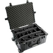 1614 Waterproof 1610 Case with Dividers (Black)