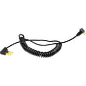 G2 3C   Hasselblad  CF  Long Tip PC Male to Household, Gold Plated   Coiled   16  to 3