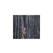 Slit Drape   36 x 8    Black Silver
