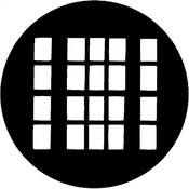 Standard Steel Gobo #7137   Vernacular   Size E 37.5mm