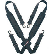 S114B Padded Harness for Pro System Bags   Black