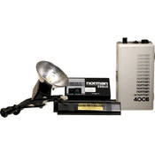 400 Watt Second Portable Battery Assembly Kit   Includes: LH52K UV Flash Head, 5  Reflector, 2 Batteries, Super Charger, Cable, Strap