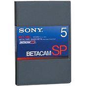 BCT 5MA Five Minute Betacam SP Video Cassette (Small)