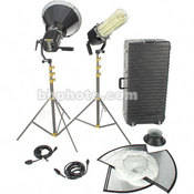 Scandles Fluorescent Two Light 3000K Kit (120 230VAC)