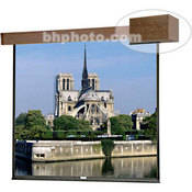 Designer Manual Lexington Screen (Heritage Walnut)   100  Diagonal   Video Format (4:3 Aspect)   Matte White
