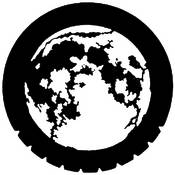 Standard Steel Gobo #7220   Moon   Size A 100mm