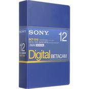 BCT D12 12 Minute Digital Betacam Video Cassette in Album Case (Small)