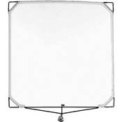 Solid Frame Scrim   48x48    White Single