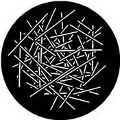 Standard Steel Gobo #7421   Wrectlinear   Size M 66mm