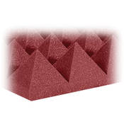 4  Studiofoam Pyramid 24 (Burgundy)   24  x 48  x 4  Acoustic Absorption Diffusion Panel   6 Pieces