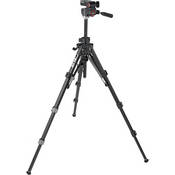 U212 Deluxe Tripod with 3 Way Pan Tilt Head (Quick Release)   Supports 5.50 lb (2.49 kg)