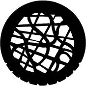 Standard Steel Gobo #7747   Tangle   Size M 66mm