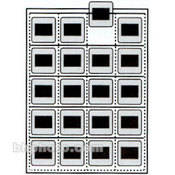 7625  35mm Slide Saver Archival Storage Page (Top Load, 25 Pack)