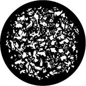 Standard Steel Gobo #7570   Sponged   Size M 66mm