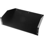 Universal 3 Space Rackshelf   Black Powder Coat