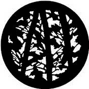 Standard Steel Gobo #7734   Pine Trees