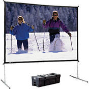 35935 Fast Fold Deluxe Portable Projection Screen (7 x 7 )