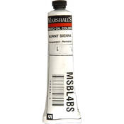 Oil Color Paint: Burnt Sienna   3 4x4  Tube