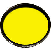 105C (Coarse Thread) Deep Yellow #15 Glass Filter for Black & White Film