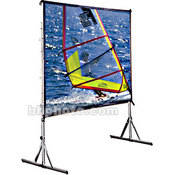 218010 Cinefold Portable Projection Screen with Standard Legs (58 x 79 )