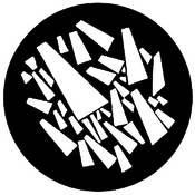 Standard Steel Gobo #7750   Arcadia 17   Size A 100mm