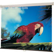 Luma Manual Projection Screen   Wall or Ceiling Mounted   Non Tensioned   70 x 70    99  Diagonal   Square Format   Matte White
