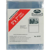 Film Lok Archival Storage Page for Prints   5 x 7    Holds Four Prints   25 Pack