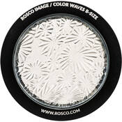 Image Effects Black and White Glass Gobo   #33600   Flower (86mm = 3.4 )