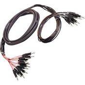 4 1 4  TRS Male to 8 1 4  TS Male Snake Insert Cable   15