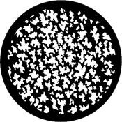 Standard Steel Gobo #7119   Leaf Breakup (Small)   Size E 37.5mm