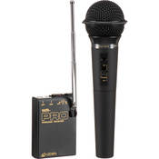 WHX PRO Camera Mountable VHF Handheld System with WR Pro Receiver and WMT Pro Transmitter Microphone