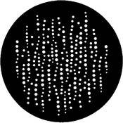 Standard Steel Gobo #7635   Fizzy   Size E 37.5mm
