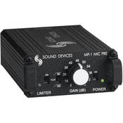 MP 1   Single Channel Portable Microphone Preamplifier