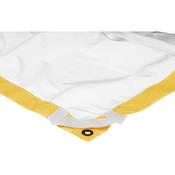 Butterfly Overhead Fabric   20x30    White Artificial Silk