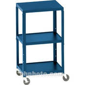Adjustable AV Cart with 4  Casters (Topaz)