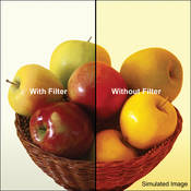 Bay 70 KB15 (80A) Color Conversion Glass Filter