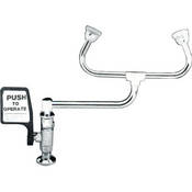 RG 1806 Left Hand   Eye Wash Station   Deck Mounted