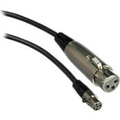 WA310 Dynamic or Battery Powered Condenser Microphone Adapter Cable with XLR Female and 4 pin Mini Connector for T1, T11, SC1, LX1, UT1, UC1 and U1 Body Pack Transmitters
